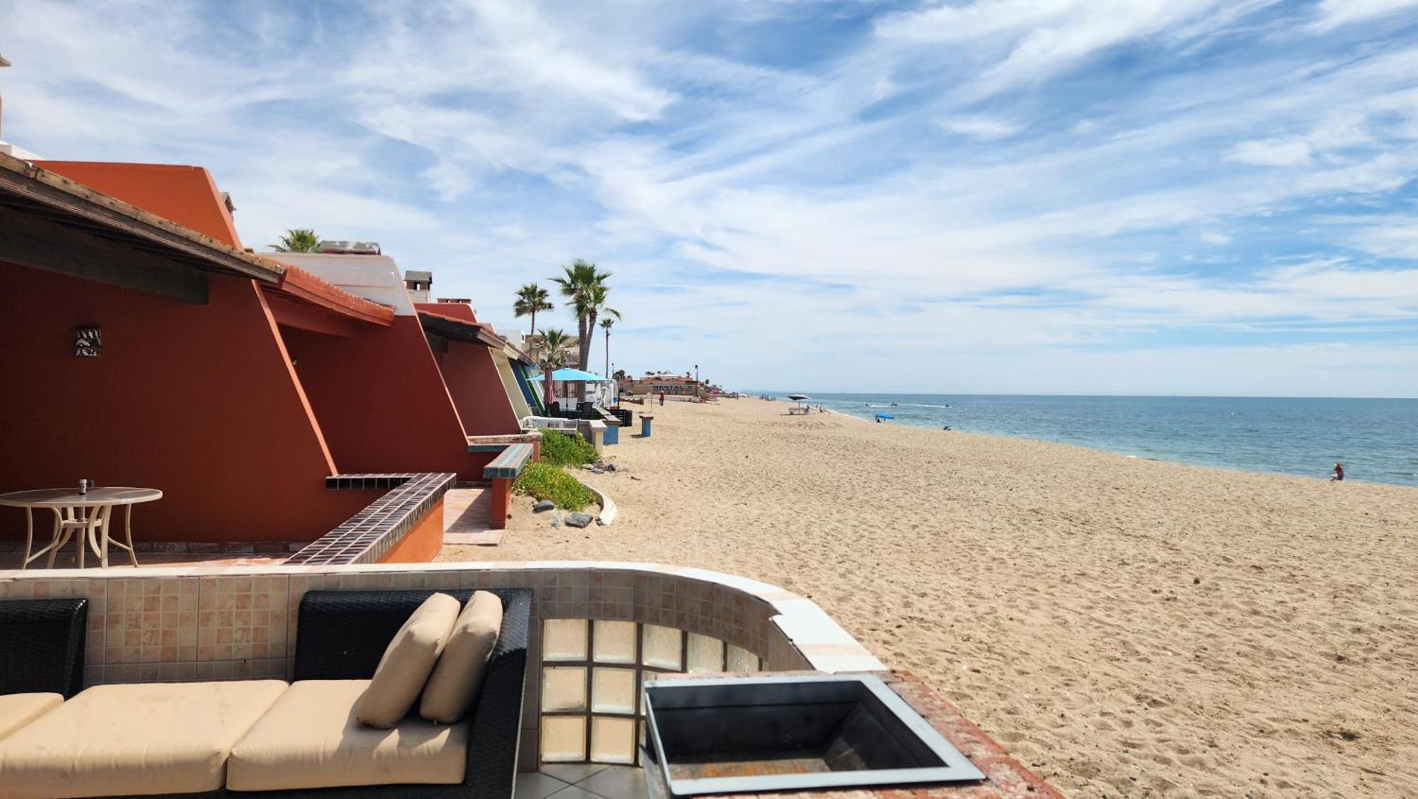 Las Brisas #8 Beachfront - On The Sand And Steps From Mannys For Tacos & Tequila Puerto Peñasco Zewnętrze zdjęcie